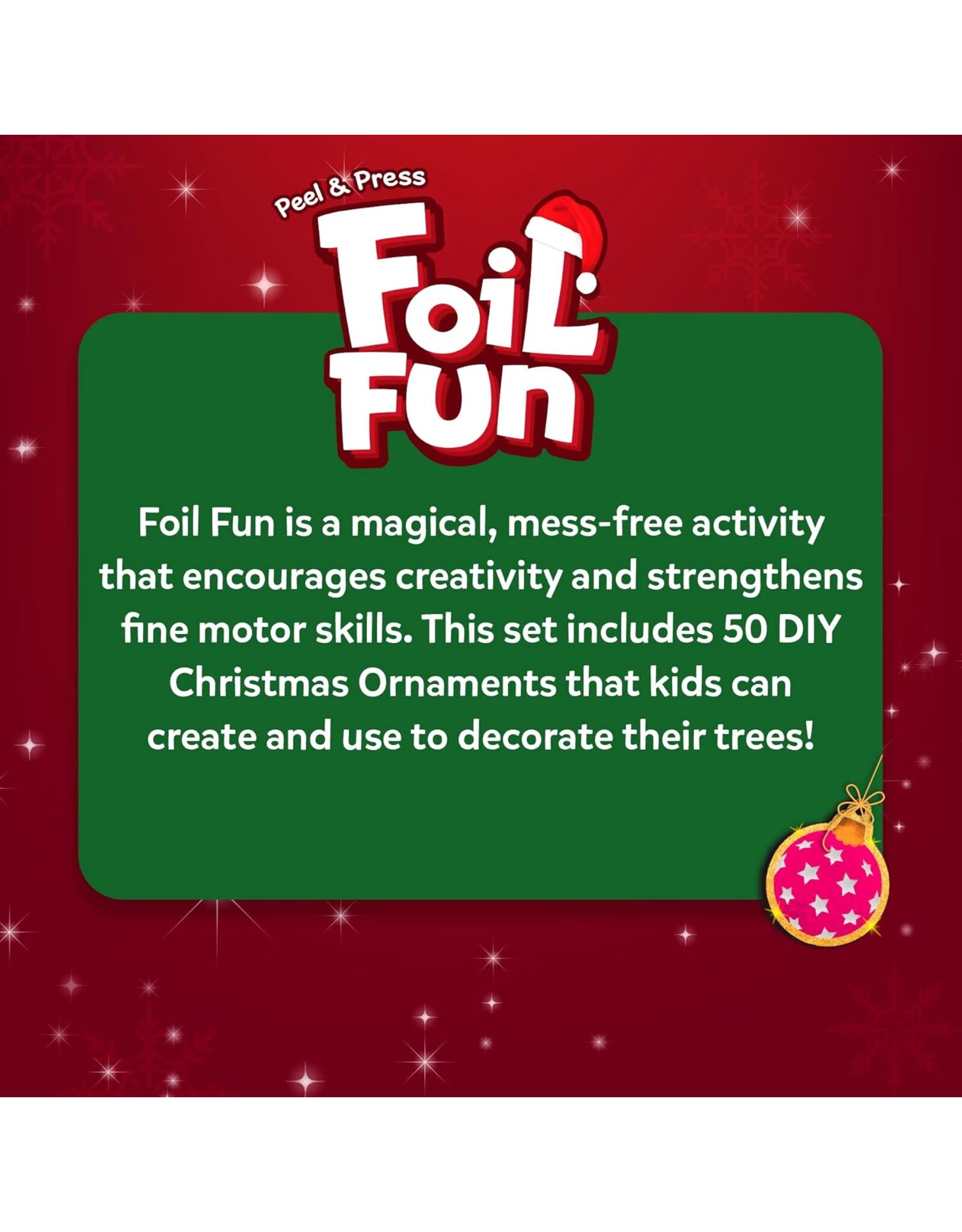 Foil Fun: Christmas Ornaments