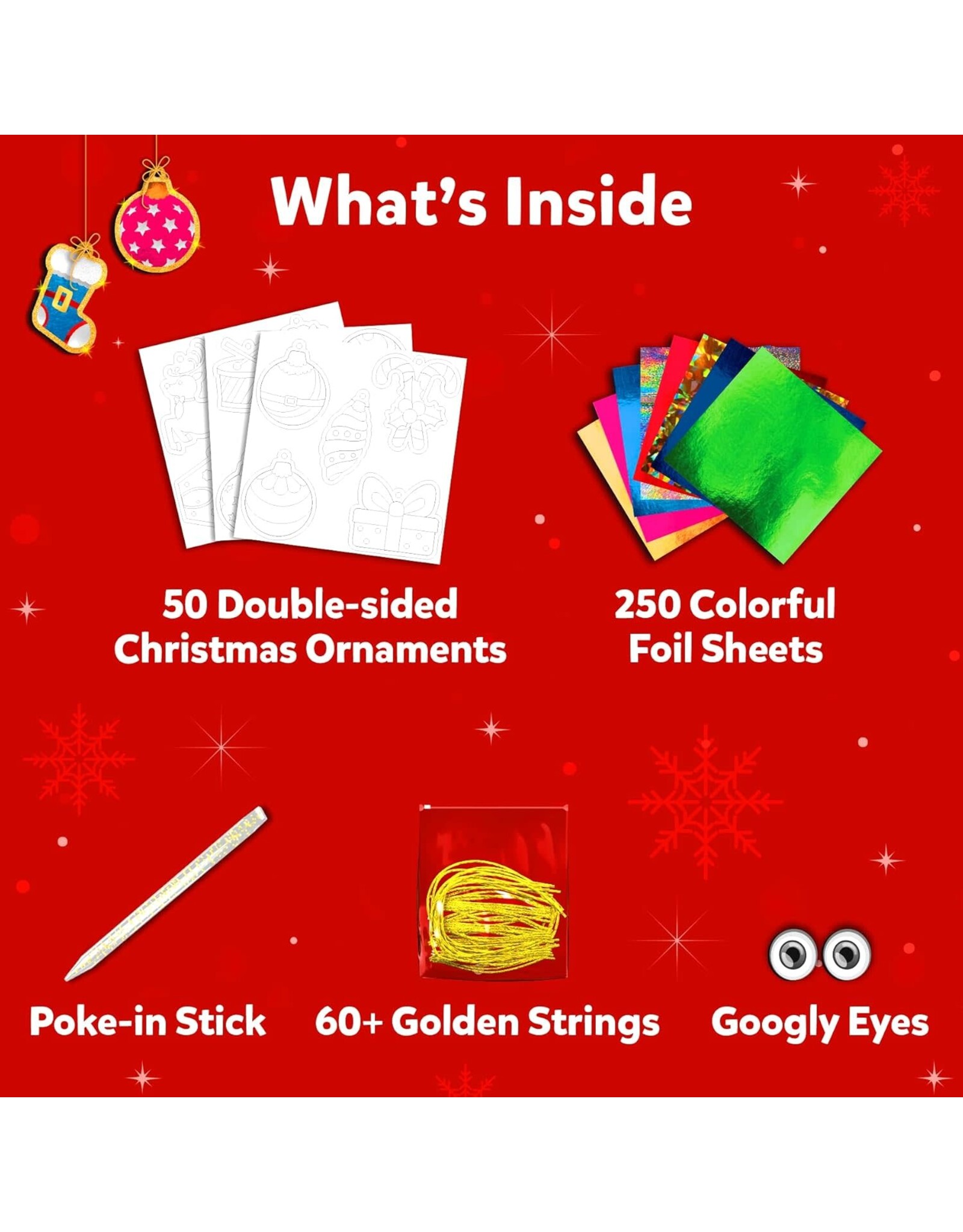 Foil Fun: Christmas Ornaments