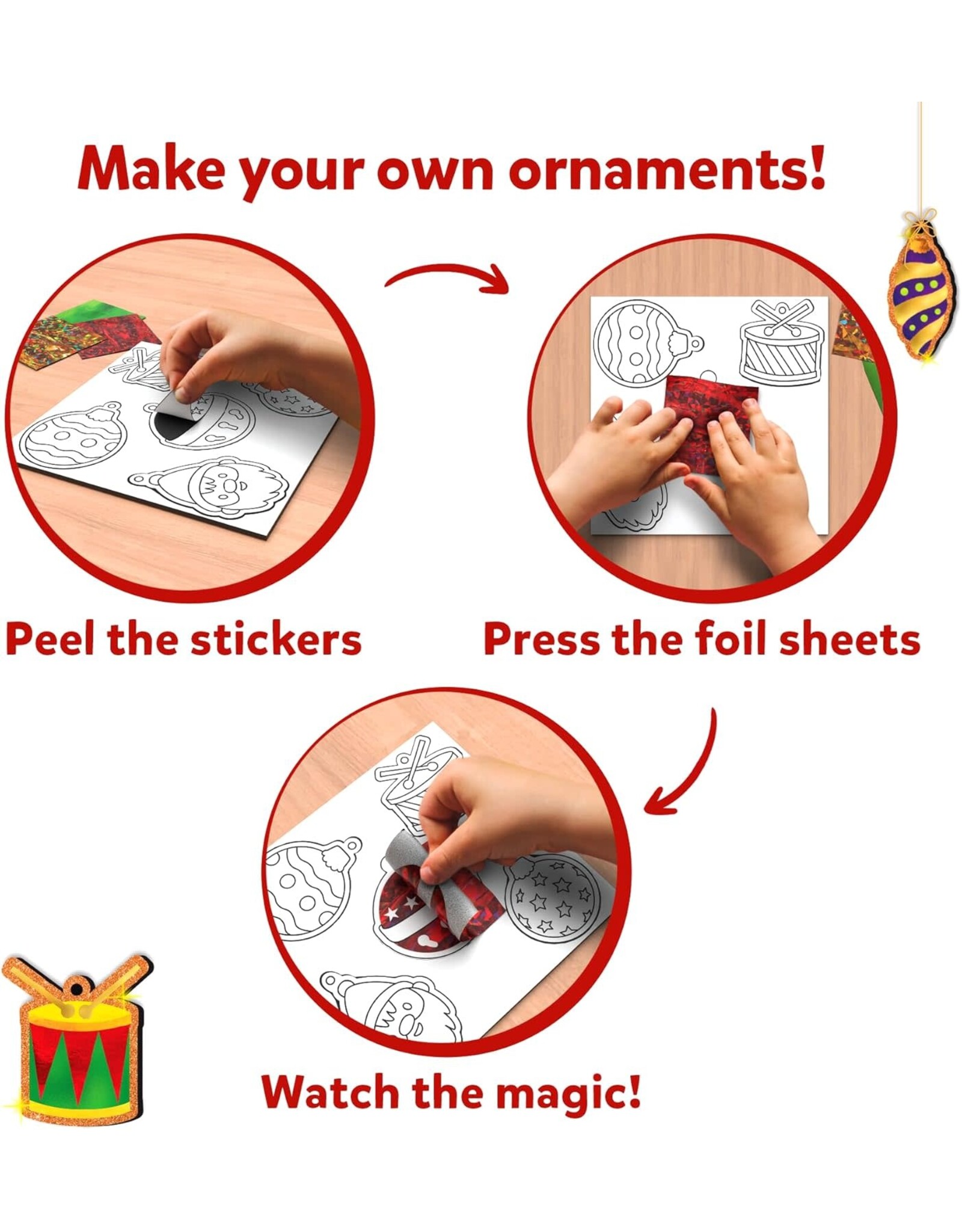 Foil Fun: Christmas Ornaments