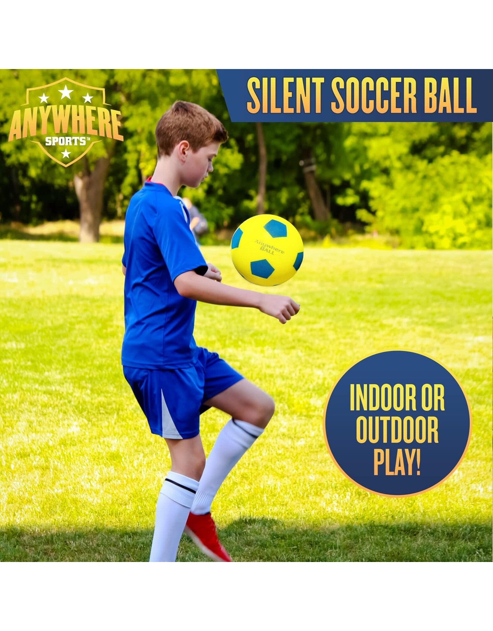 Silent Soccer Ball 8"