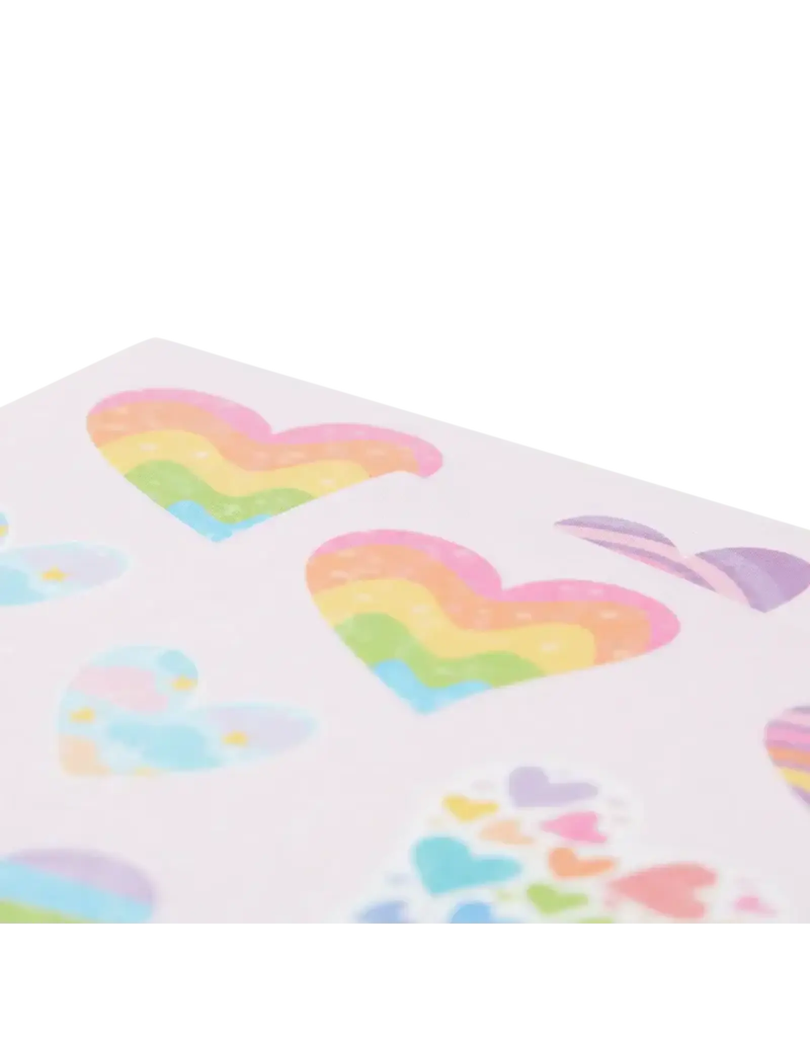 Stickiville Rainbow Hearts Stickers