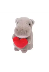 Valentine Hippo w/Heart