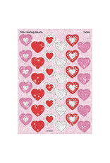 Shimmering Hearts Stickers