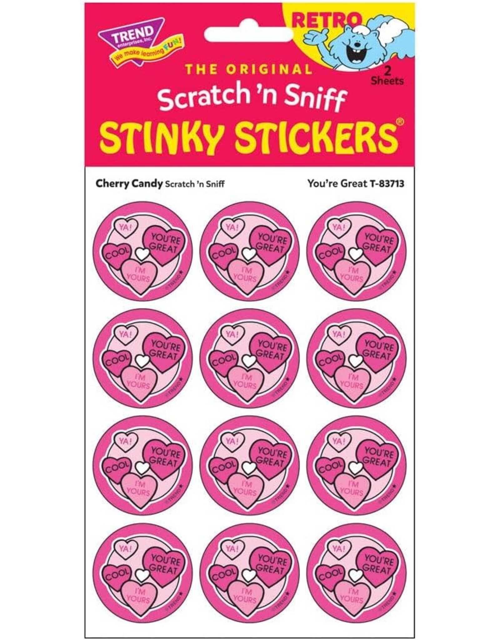 Stinky Stickers: You're Great (Cherry Candy)