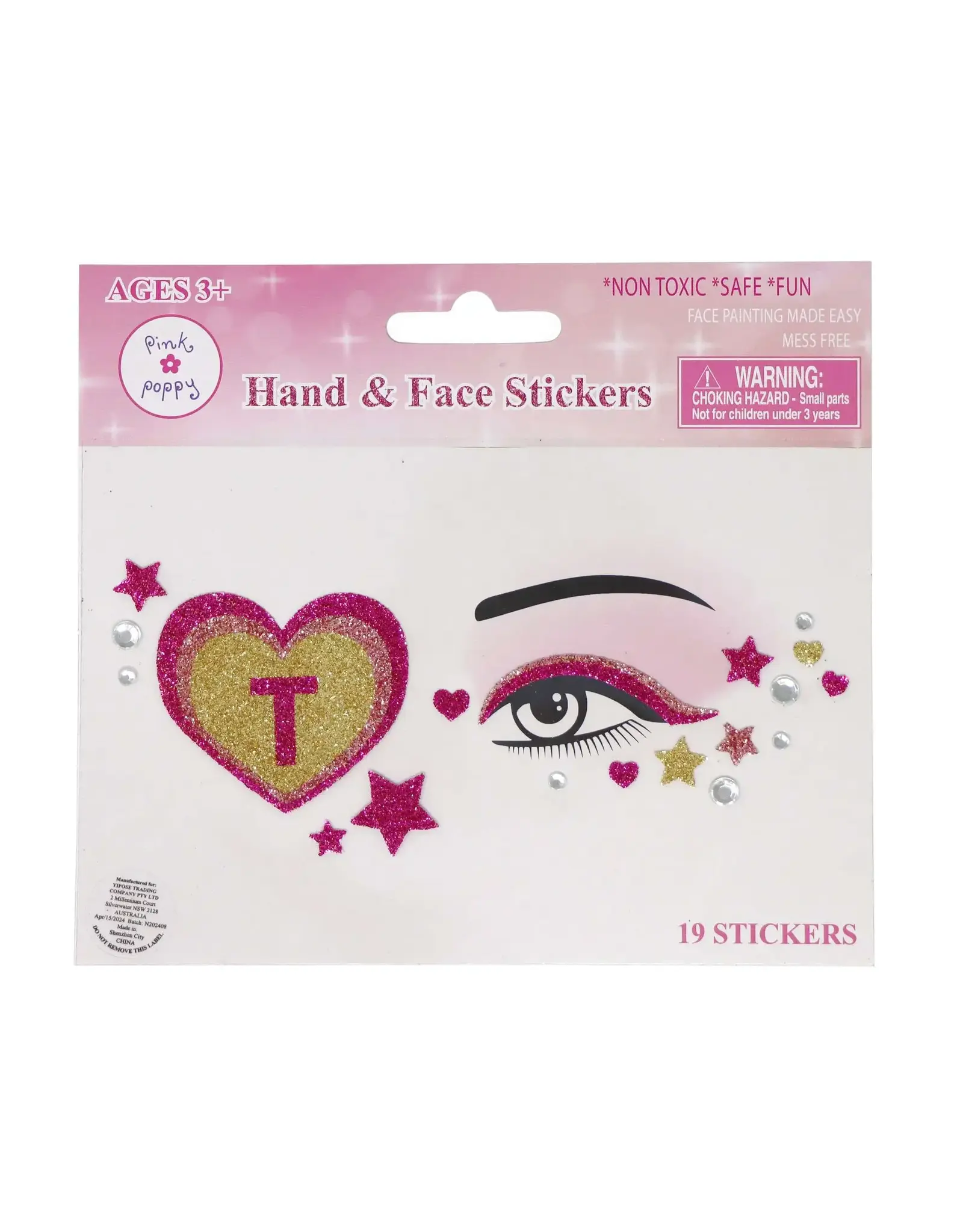 Romantics Lover Hand & Face Sticker