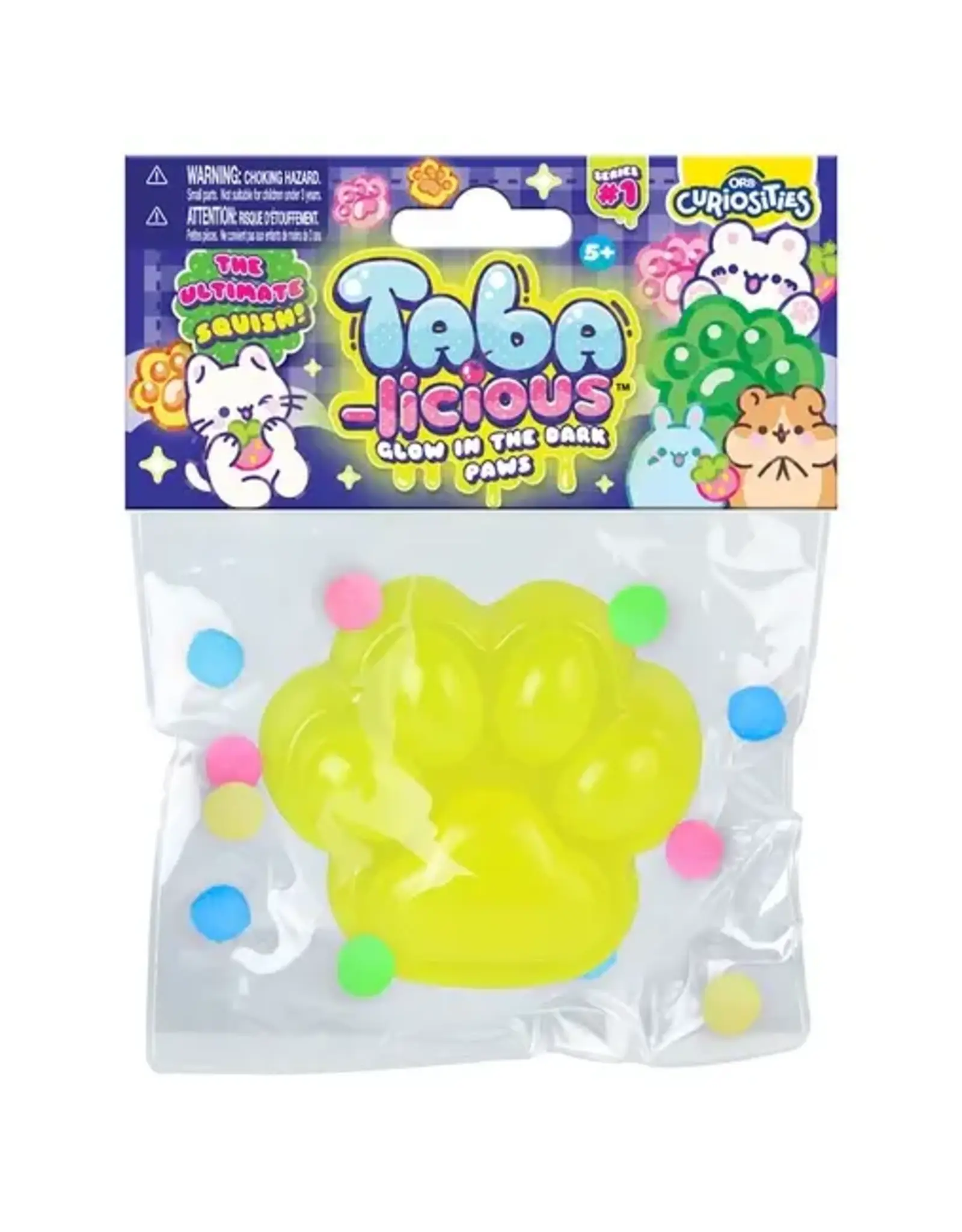 Taba-licious Glow in the Dark Paws
