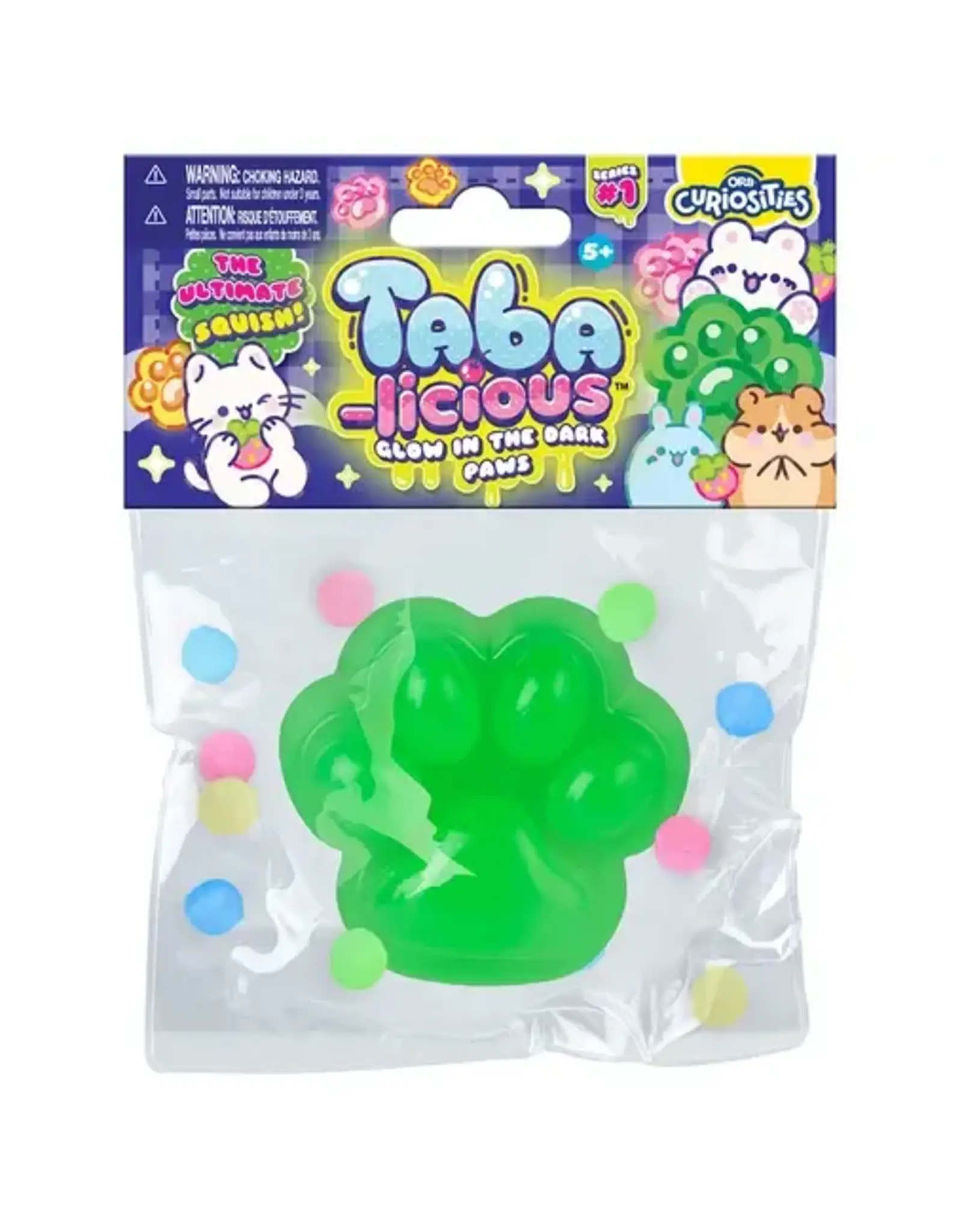Taba-licious Glow in the Dark Paws