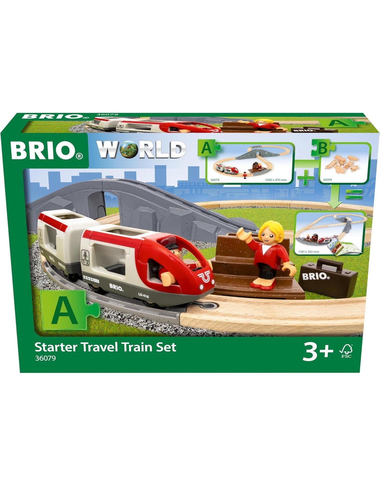BRIO Starter Travel Train