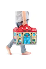 Portable Train Station Set