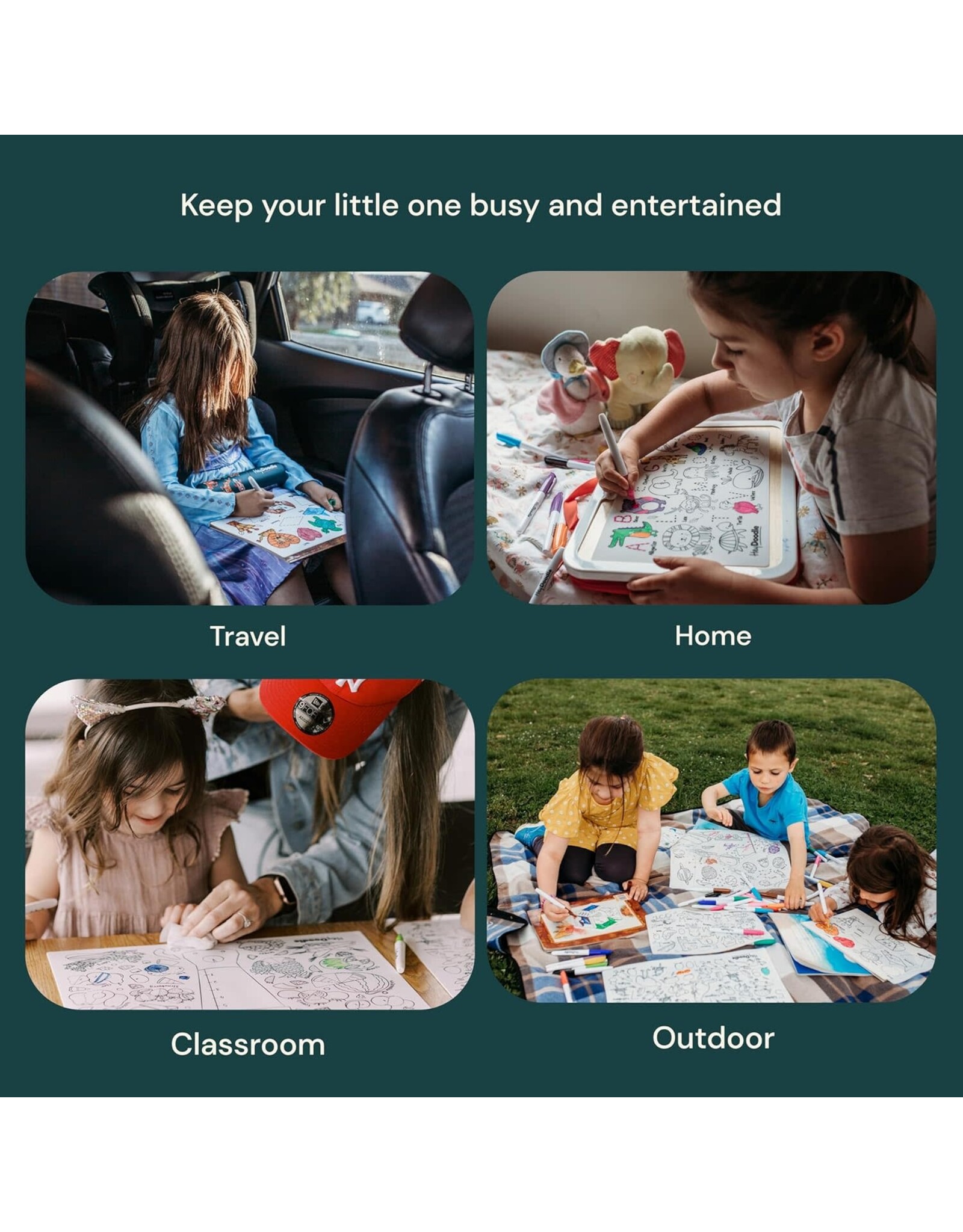 Mini Silicone Activity Mat Dino Roar