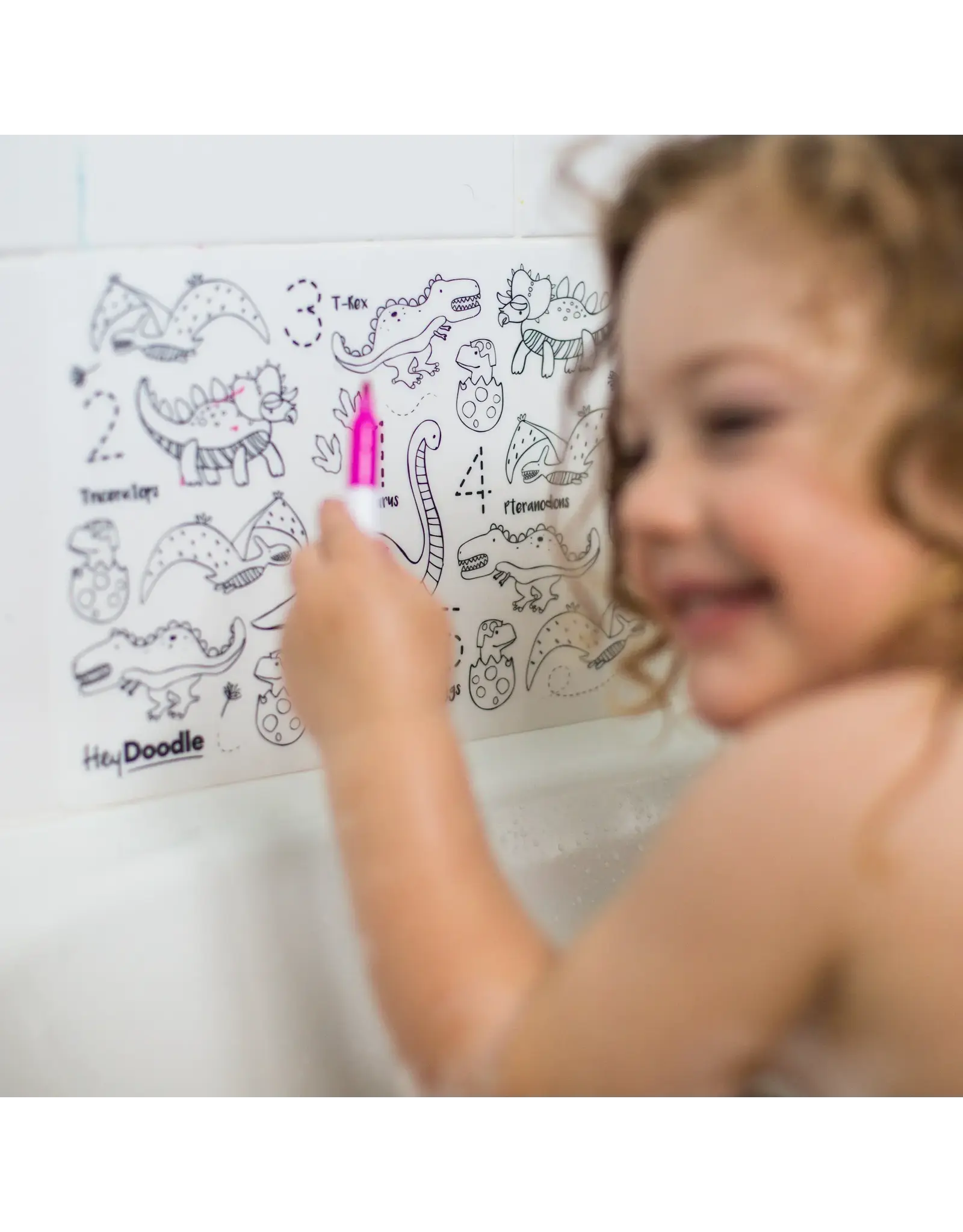 Mini Silicone Activity Mat Dino Roar