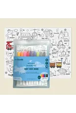Silicone Activity Mat Toot Toot Honk