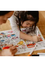 Silicone Activity Mat Toot Toot Honk