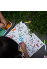 Silicone Sensory Mat Wild Digits