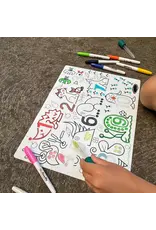 Silicone Sensory Mat Wild Digits