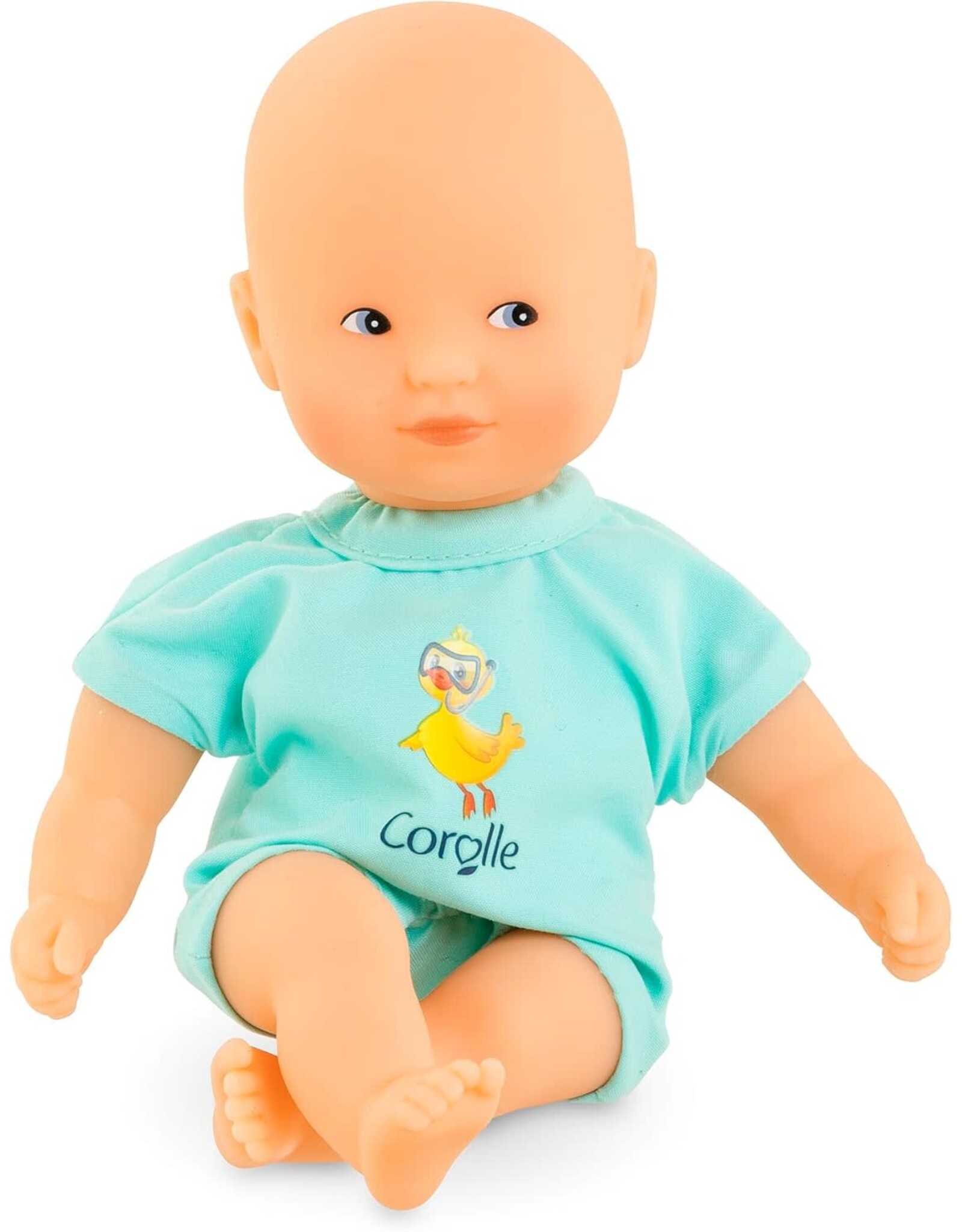 Blue Mini Bath Doll