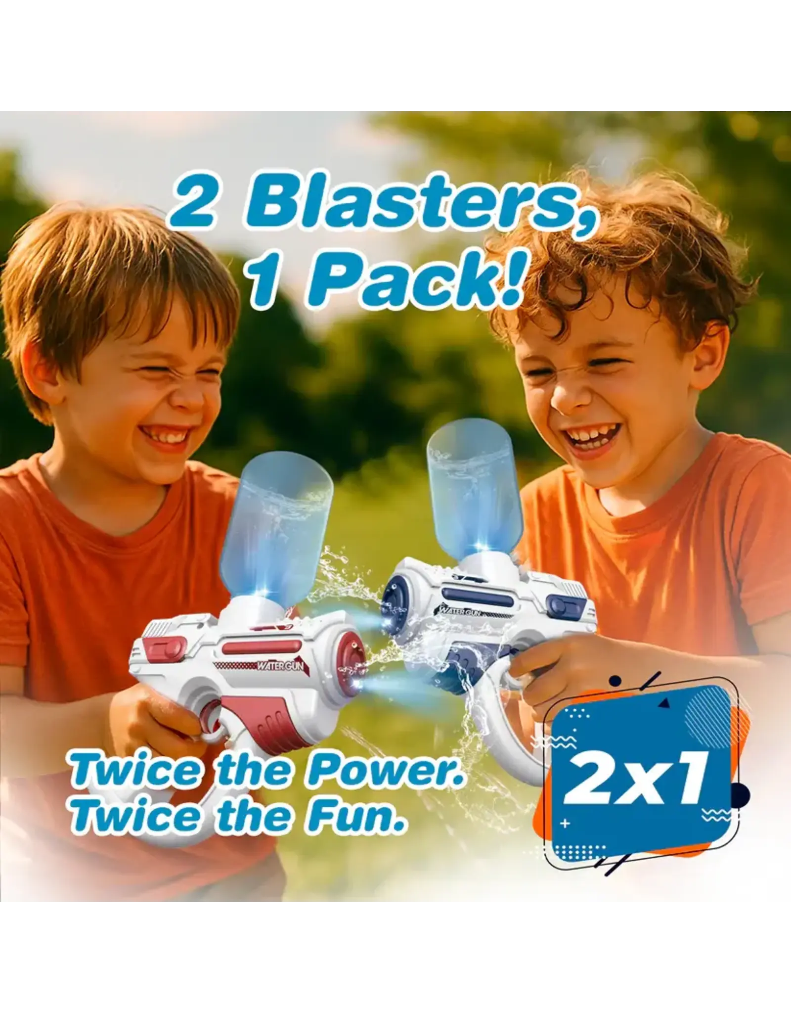 Light-Up Water Blasters Two Pack