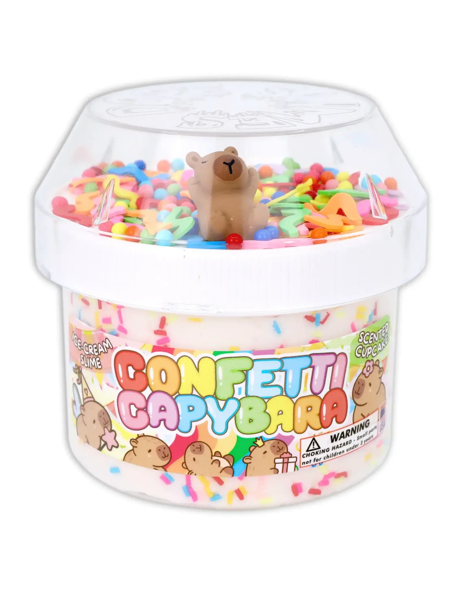 Dope Slimes Confetti Capybara