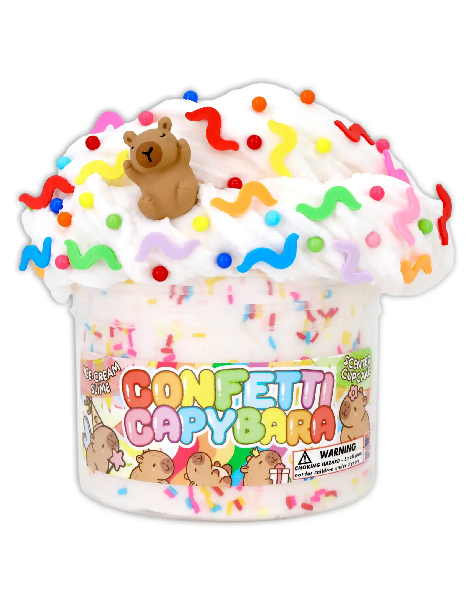 Dope Slimes Confetti Capybara