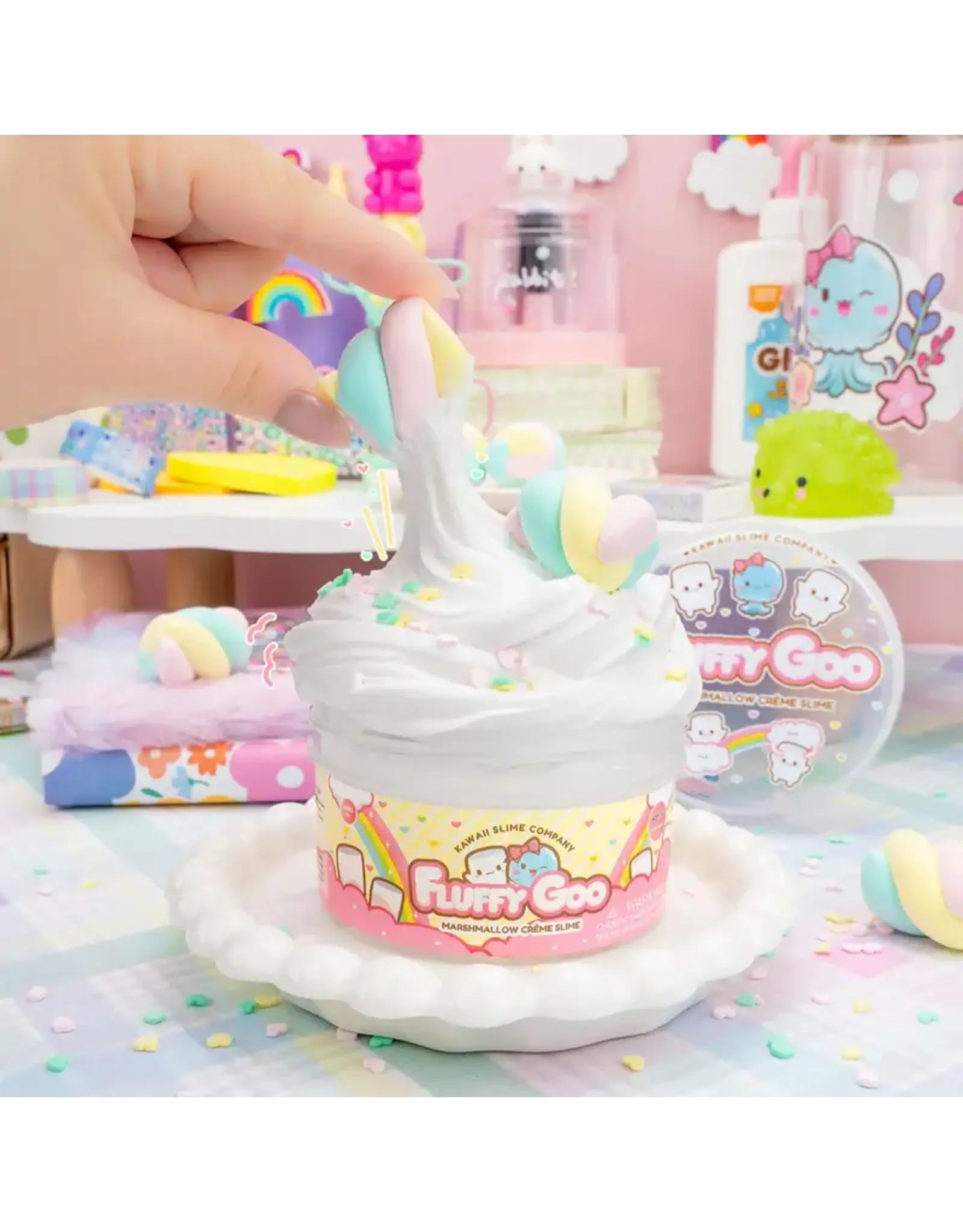 Fluffy Goo Classic Marshmallow Slime