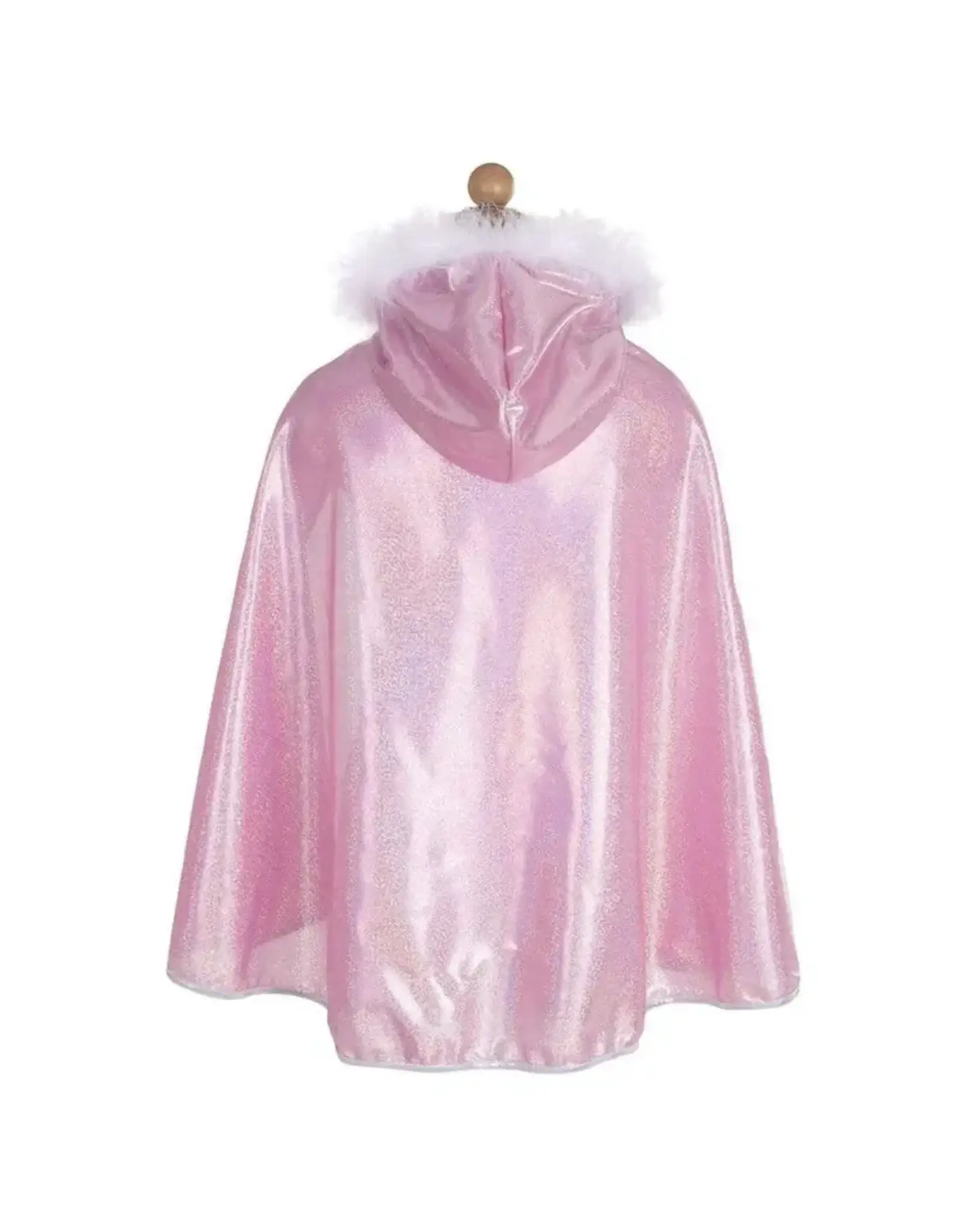 Glitter Princess Cape Pink (4-6)