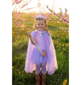 Rainbow Unicorn Cape & Headband (4-6)