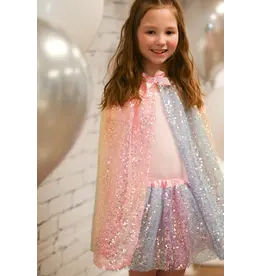 Ombre Sequins Cape (4-6)