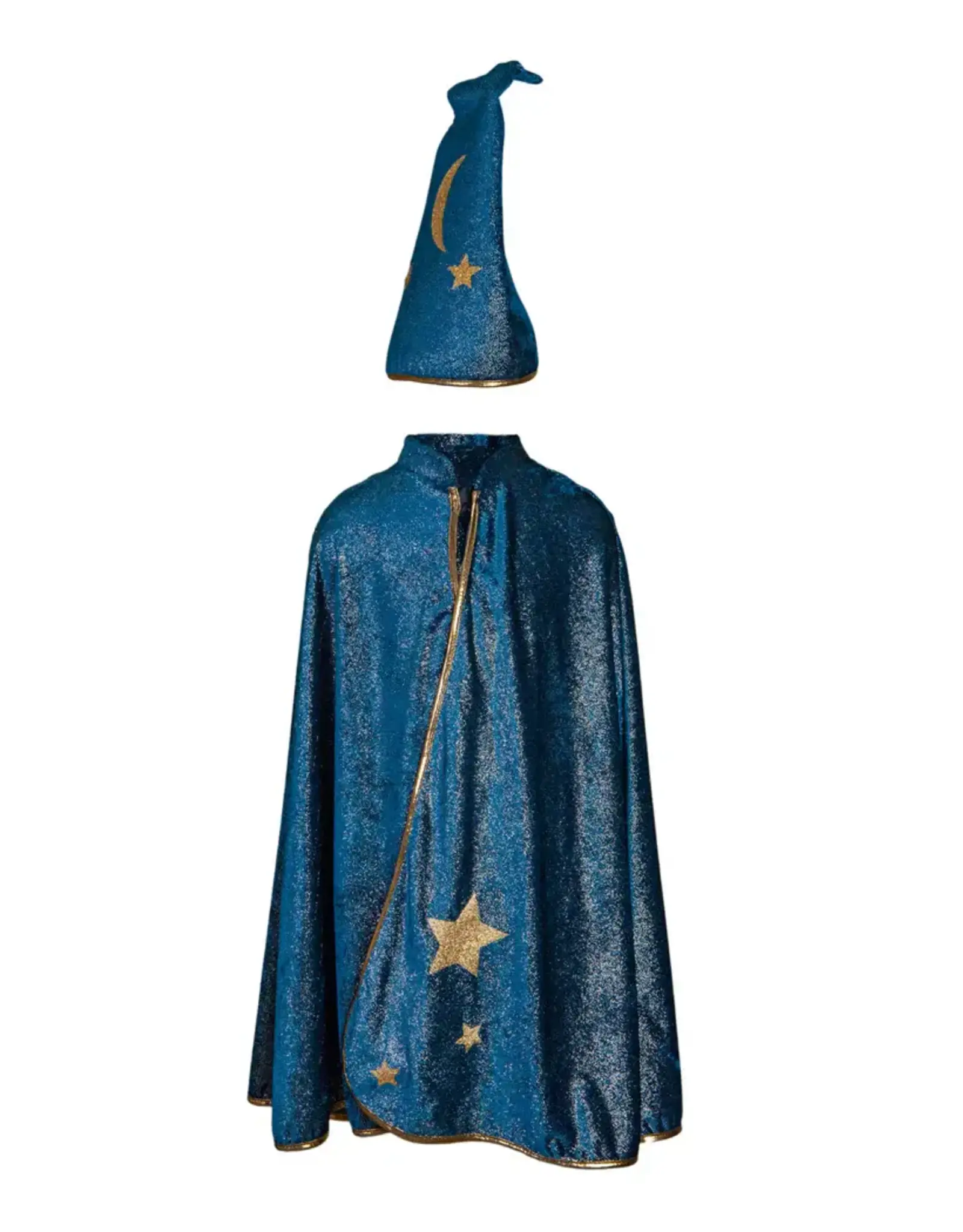 Starry Night Wizard Cape & Hat (7- 8)