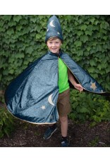 Starry Night Wizard Cape & Hat (7- 8)
