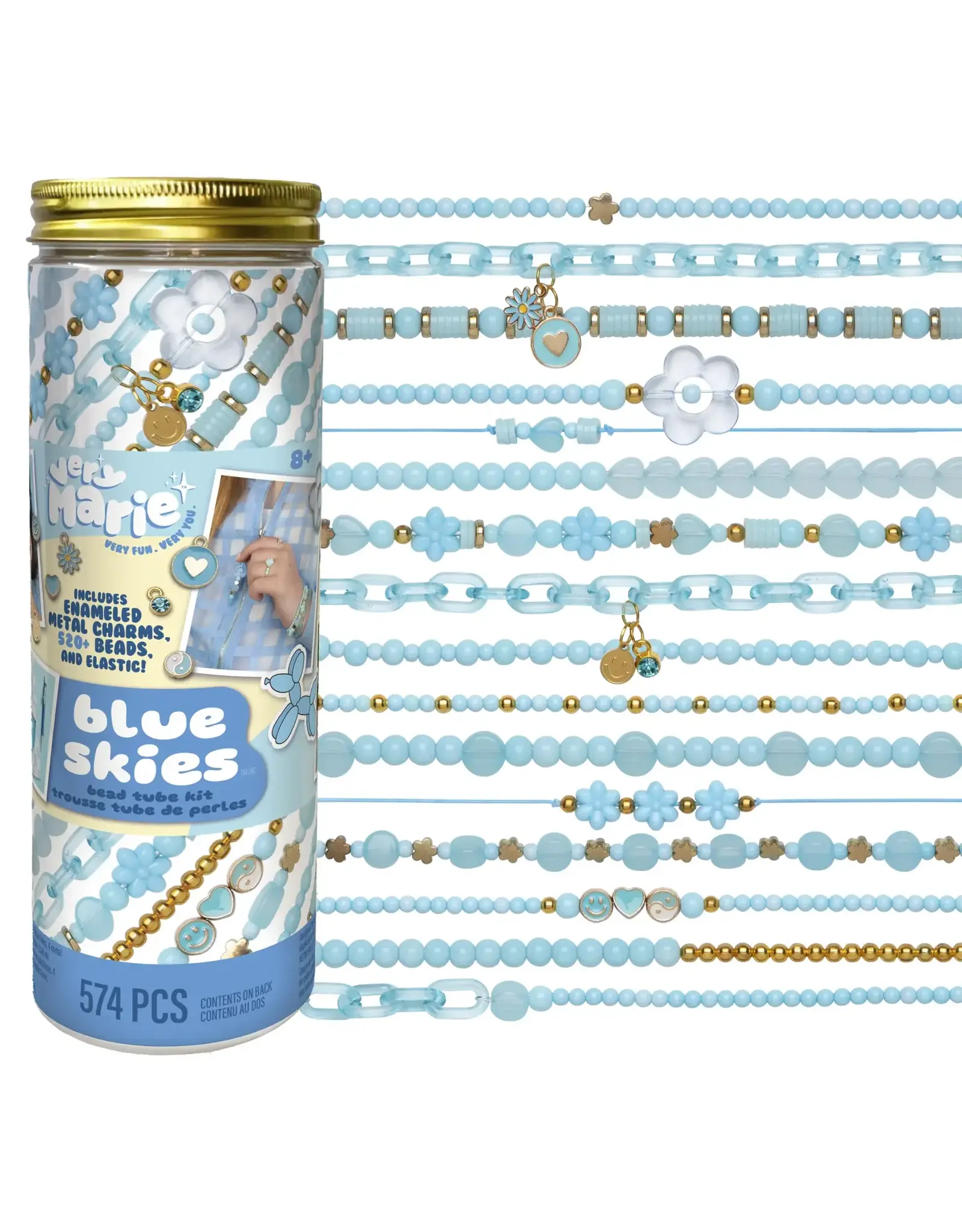 Bead Tube Blue Skies