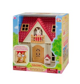 Calico Critters Red Roof Cozy Cottage Starter Home