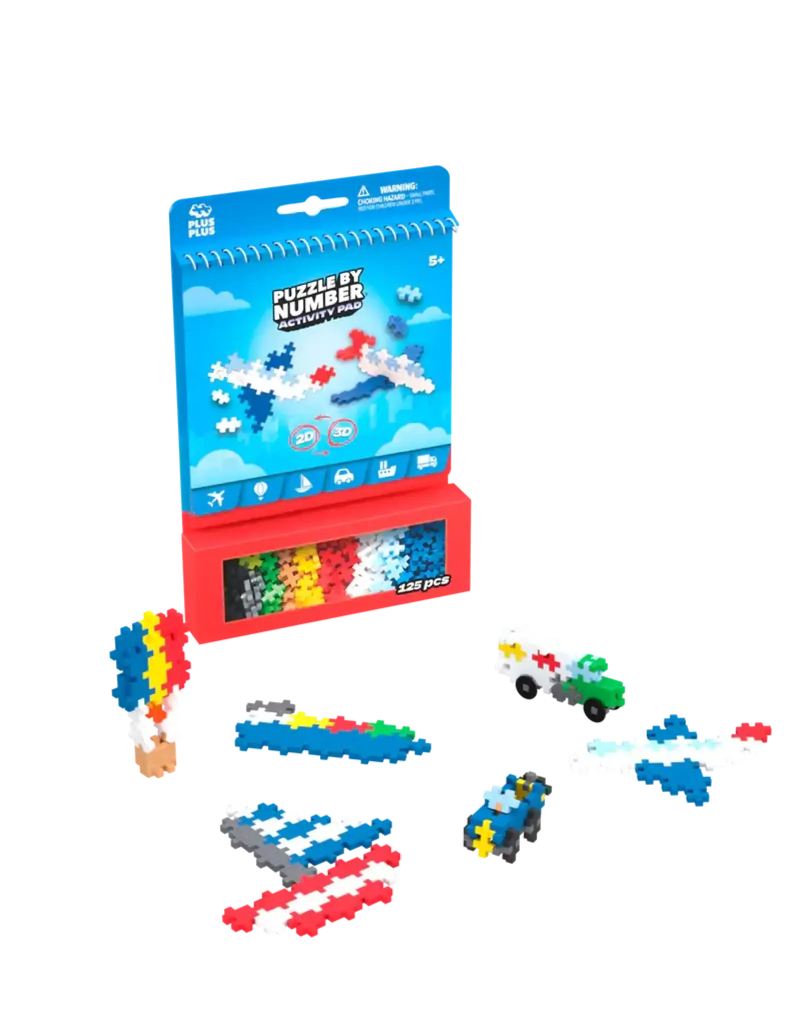 Plus Plus Activity Pad Transportation