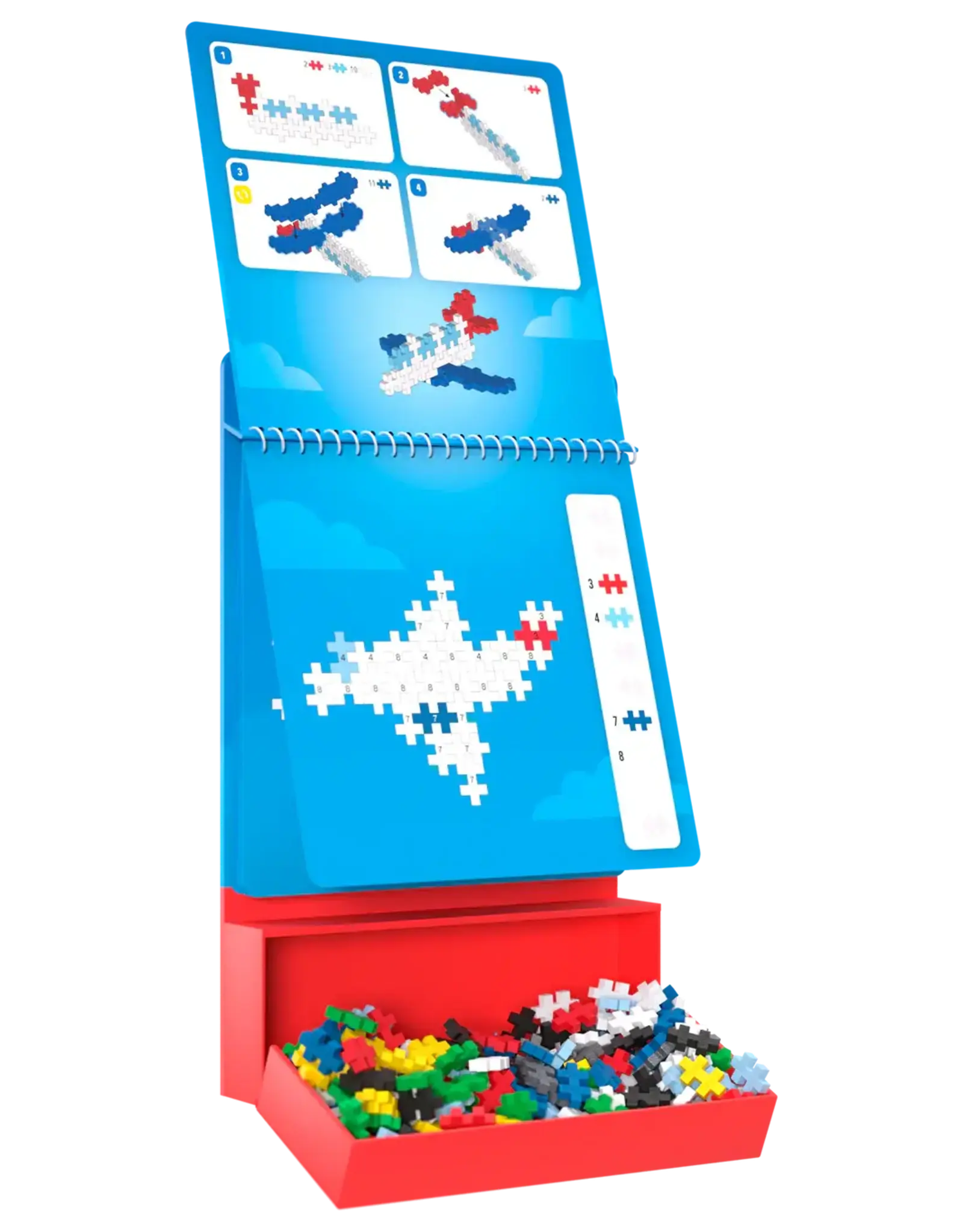 Plus Plus Activity Pad Transportation