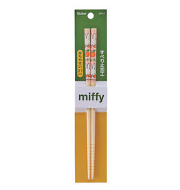 Miffy Bamboo Chopsticks (Apple)