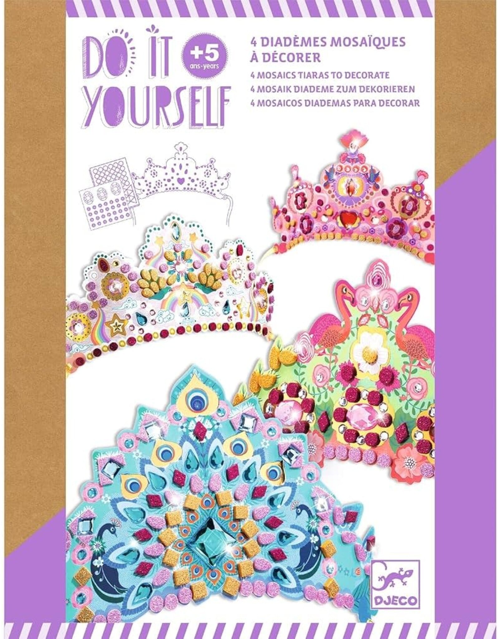 (8/4) Djeco Mosaic Crown Make & Take Event