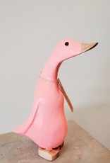 Bamboo Root Small Pink Duck