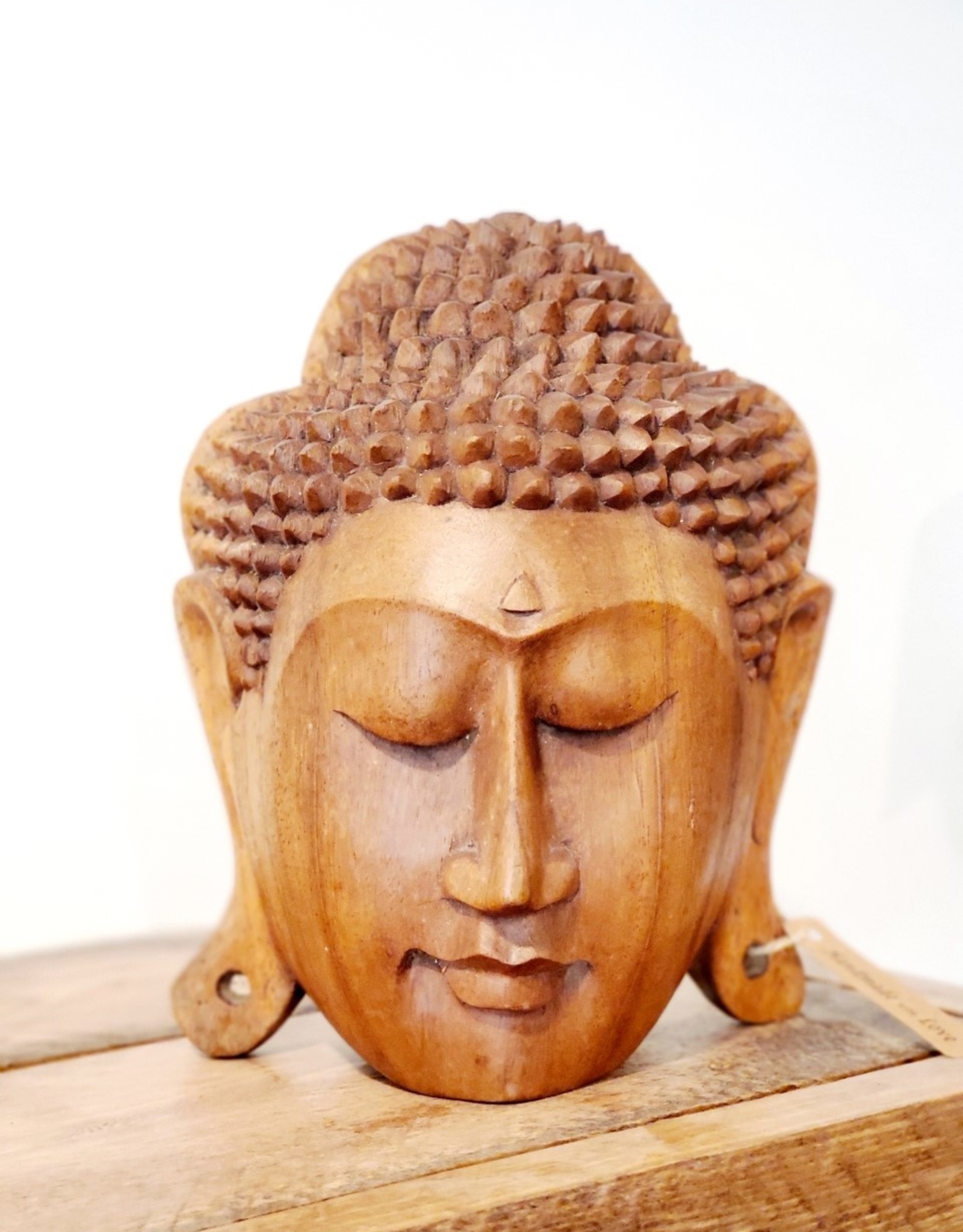 Buddha Face Carving