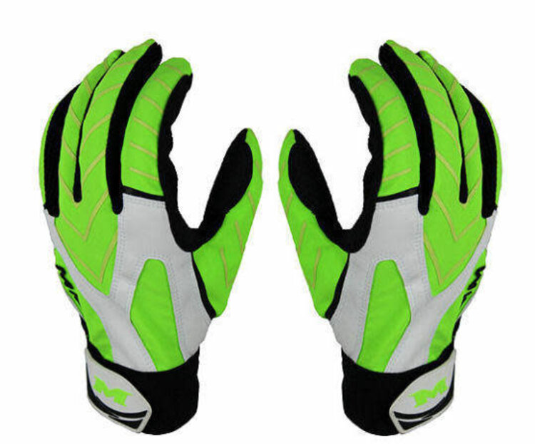 MIKEN MIKEN FREAK BATTING GLOVES NEON ADULT