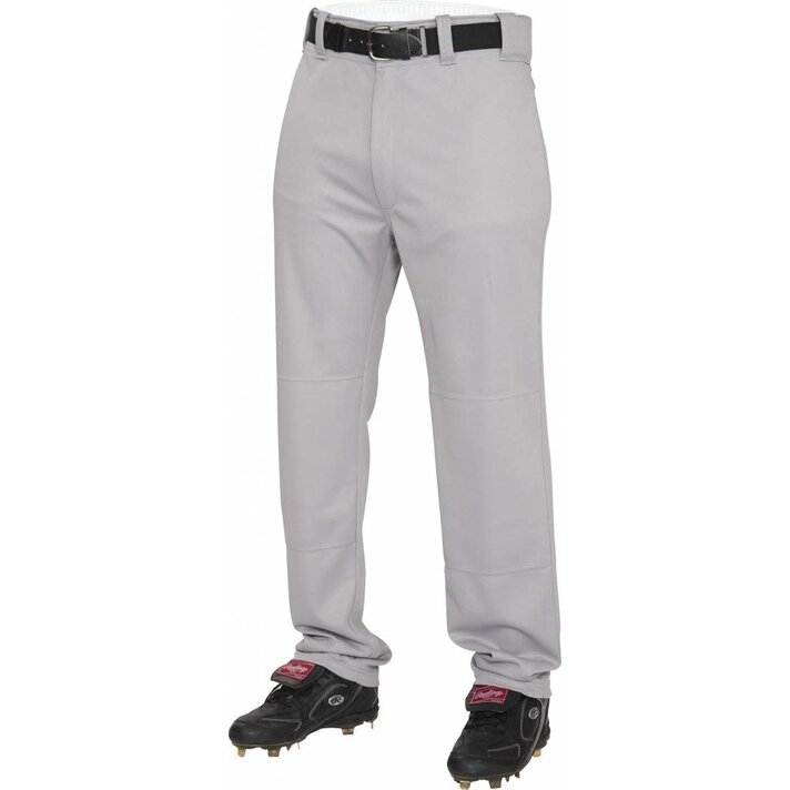 Pantalon Baseball Rawlings – Noir, Adulte Homme, Taille L, Manchette élastique