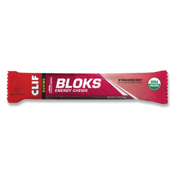 CLIFF CLIF BLOKS STRAWBERRY 60G