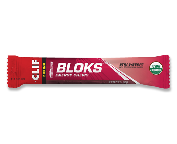 CLIFF CLIF BLOKS STRAWBERRY 60G