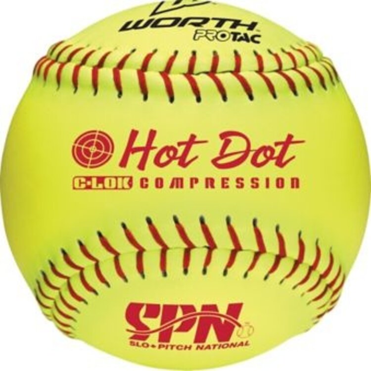 Rawlings WORTH Hot Dot 12" - .52 COR / 300 lbs - SPN12HDSY SPN (UNITÉ)