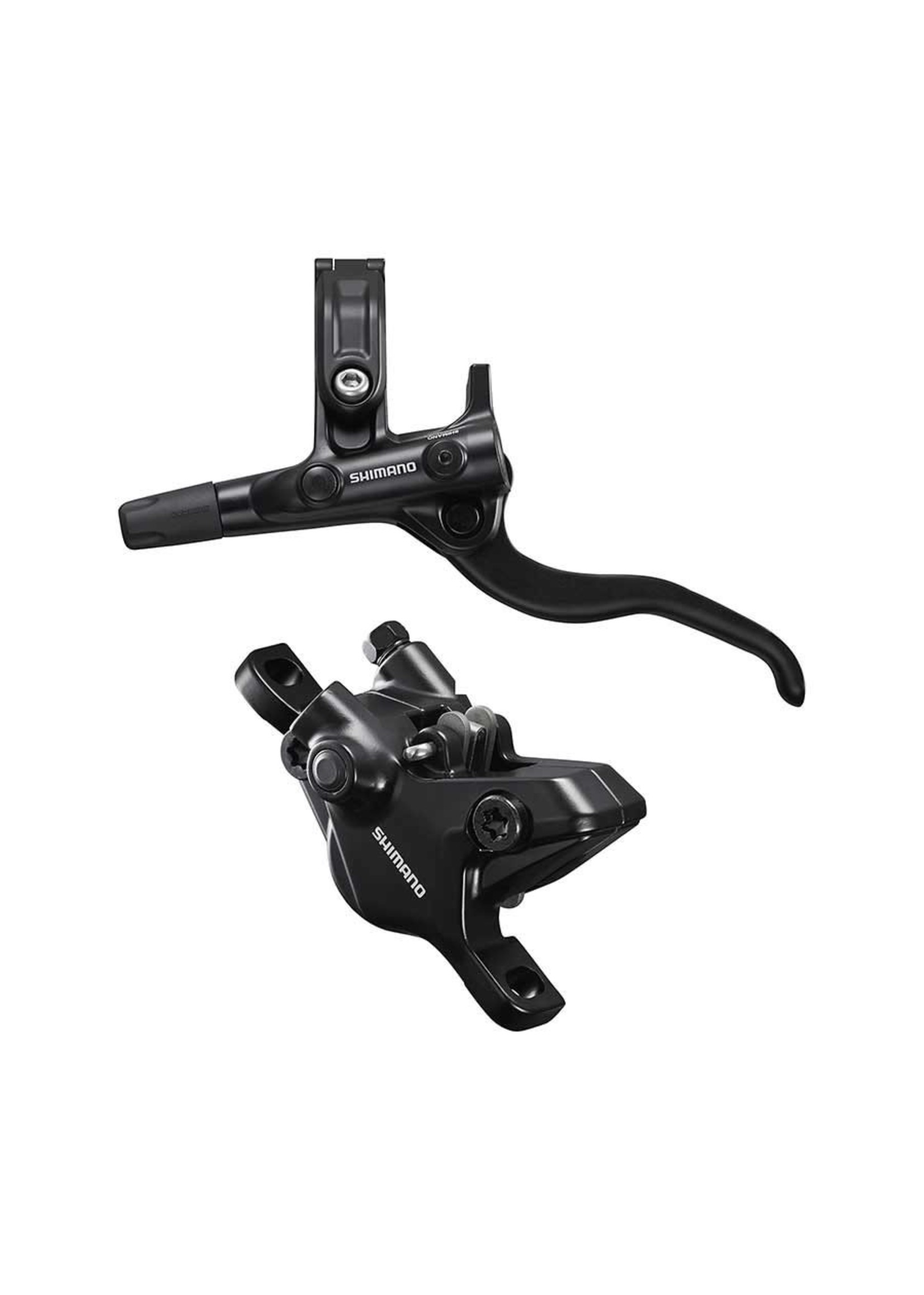 SHIMANO Shimano, Deore BL-M4100 / BR-MT410, MTB Hydraulic Disc Brake, Front, Post mount, Disc: Not included, Black