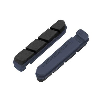 JAGWIRE Jagwire, Road Pro S, Road brake pad inserts (SRAM/Shimano), For Carbon Rims, Blue/Black, Pair