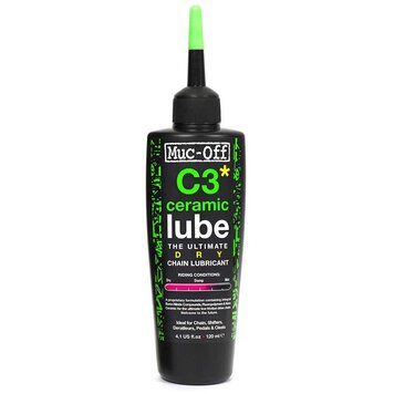 Muc-Off Muc-Off, Lubrifiant Ceramic Dry, 120ml avec UV Torch