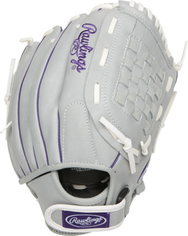 Rawlings RAWLINGS SURE CATCH 12'' GANT BASEBALL GRIS ET MAUVE