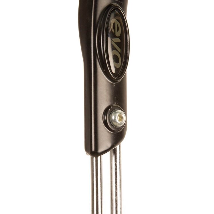 EVO EVO, Alloy/Steel Central Kickstand, Adjustable 24''- 700C, Black
