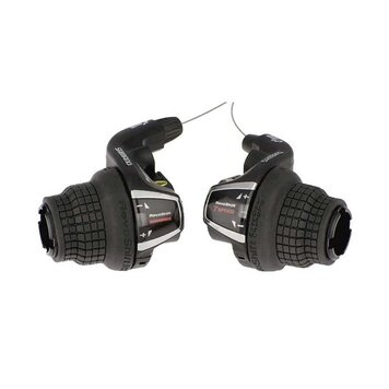 SHIMANO Shimano, Tourney SL-RS35, Levier rotatif, Vitesses: 3x7, Noir, Ensemble
