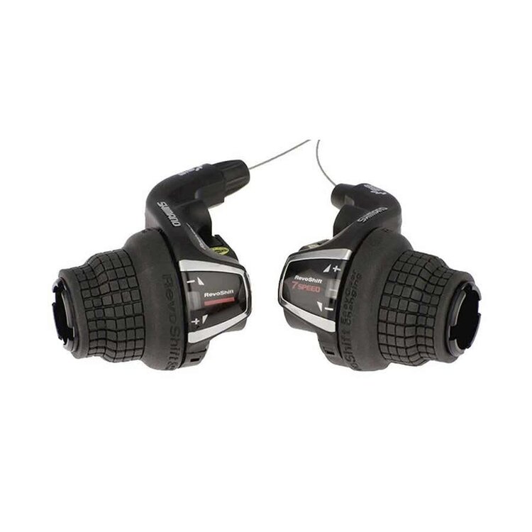 SHIMANO Shimano, Tourney SL-RS35, Levier rotatif, Vitesses: 3x7, Noir, Ensemble