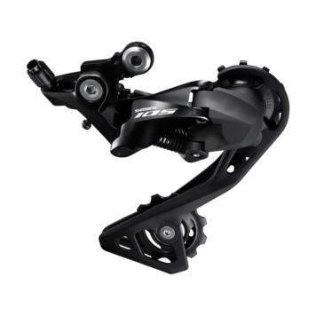 SHIMANO Shimano, 105 RD-R7000, Dérailleur arrière route, Vitesses: 11, Cage: GS, Noir